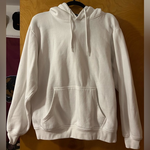 PrettyLittleThing Cream Hoodie - Picture 1 of 3